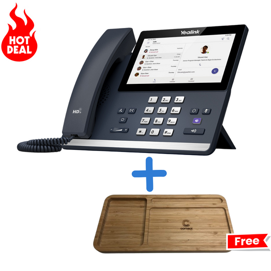 Yealink MP56 Phone + FREE Premium Wireless Charging Desk Organiser Bundle