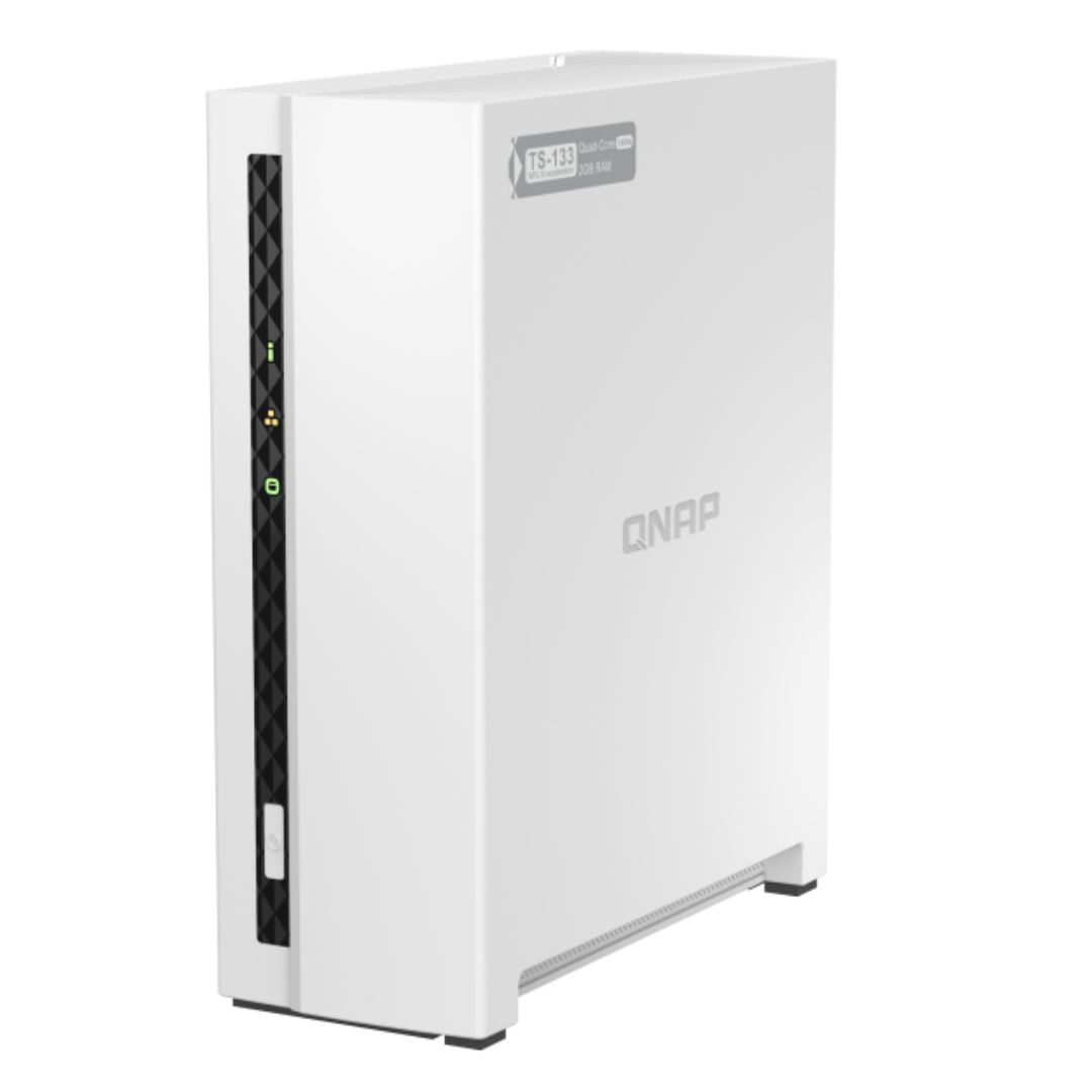 QNAP ARM (TS-133) 2GB RAM 1-Bay NAS