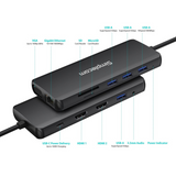 Simplecom USB-C 12-in-1 Multiport Docking Station